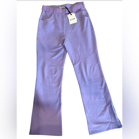 NOCTURNE Women's Belted High-Waisted Jeans - Picture 1 of 9
